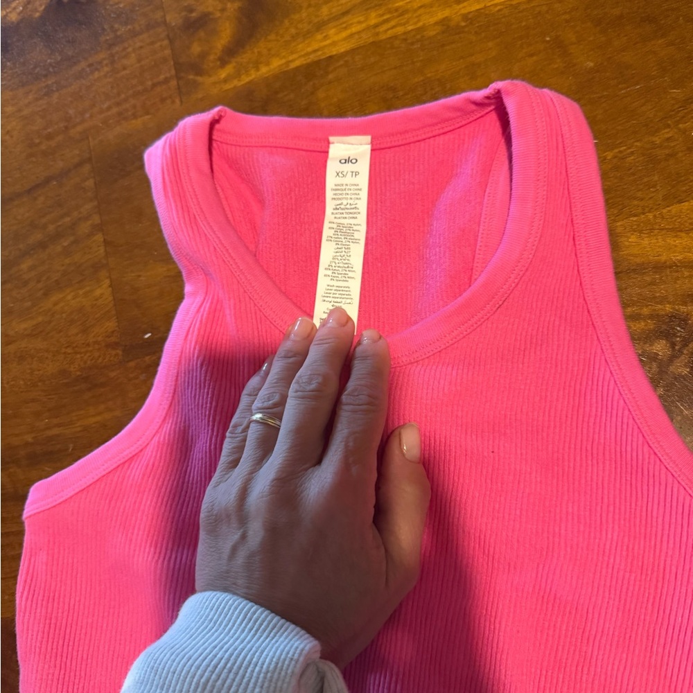 Alo Seamless Ribbed Warm Nights Dress - Picture 4 of 7